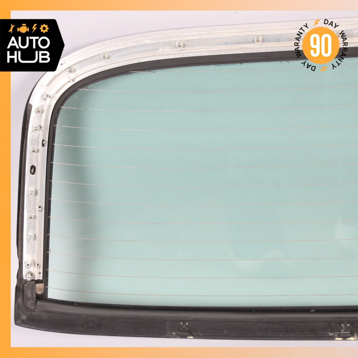 03-09 Mercedes W209 CLK550 CLK350 CLK320 Convertible Soft Top Rear Glass OEM - photo 9