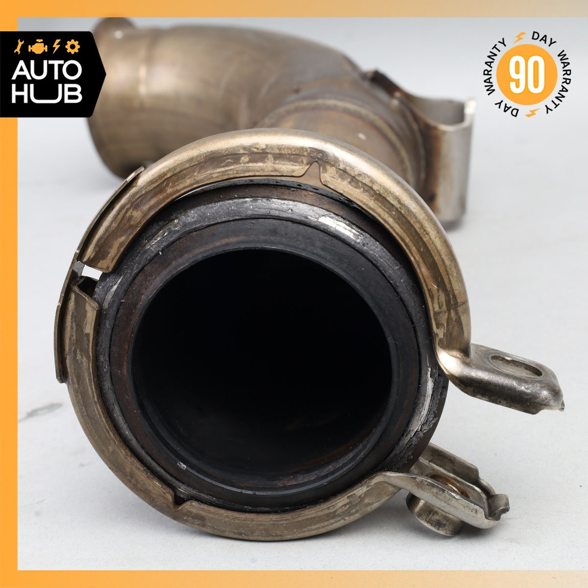 Mercedes X164 GL350 CDI Engine Front Exhaust Downpipe 1644920301 OEM - photo 16