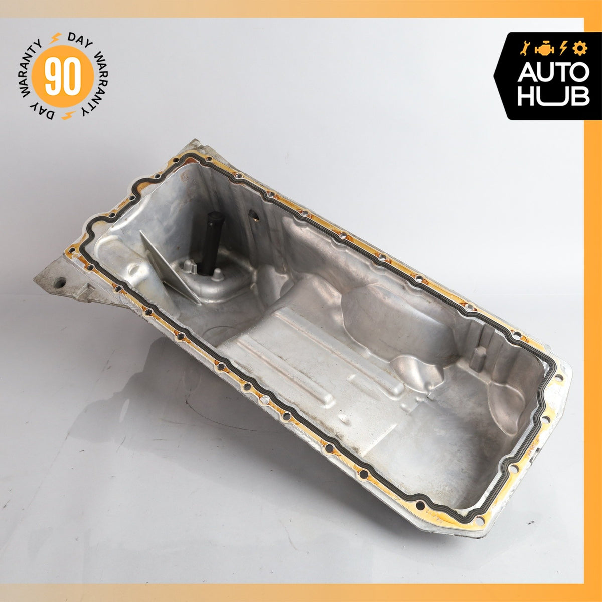 06-13 BMW E60 528i Z4 128i 3.0L N52B30 Engine Motor Lower Oil Pan 7552414 OEM - photo 14