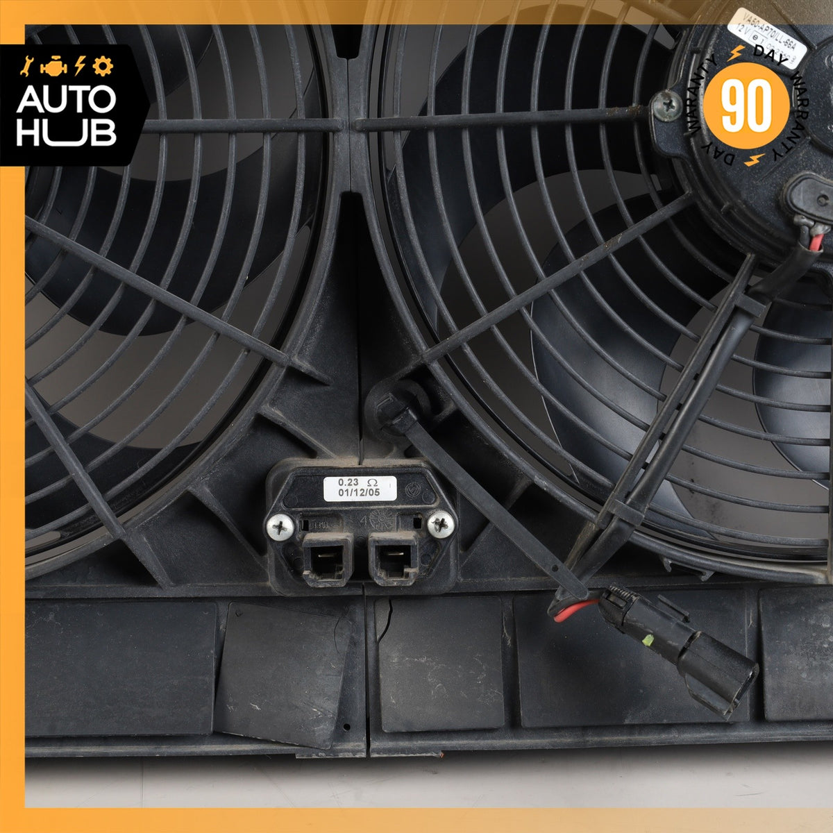 05-07 Maserati Quattroporte M139 Radiator Cooling Fan Motor 022760 OEM  84k - photo 11