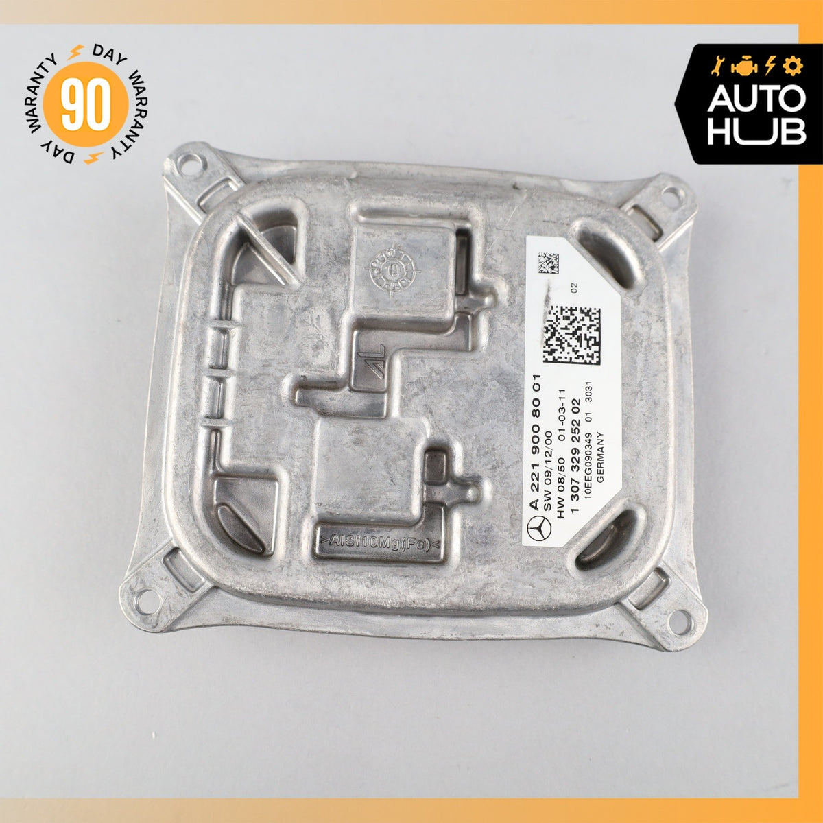 Mercedes W221 S63 AMG CL550 LED Headlight Xenon Low Beam Ballast Module OEM 68k - photo 8