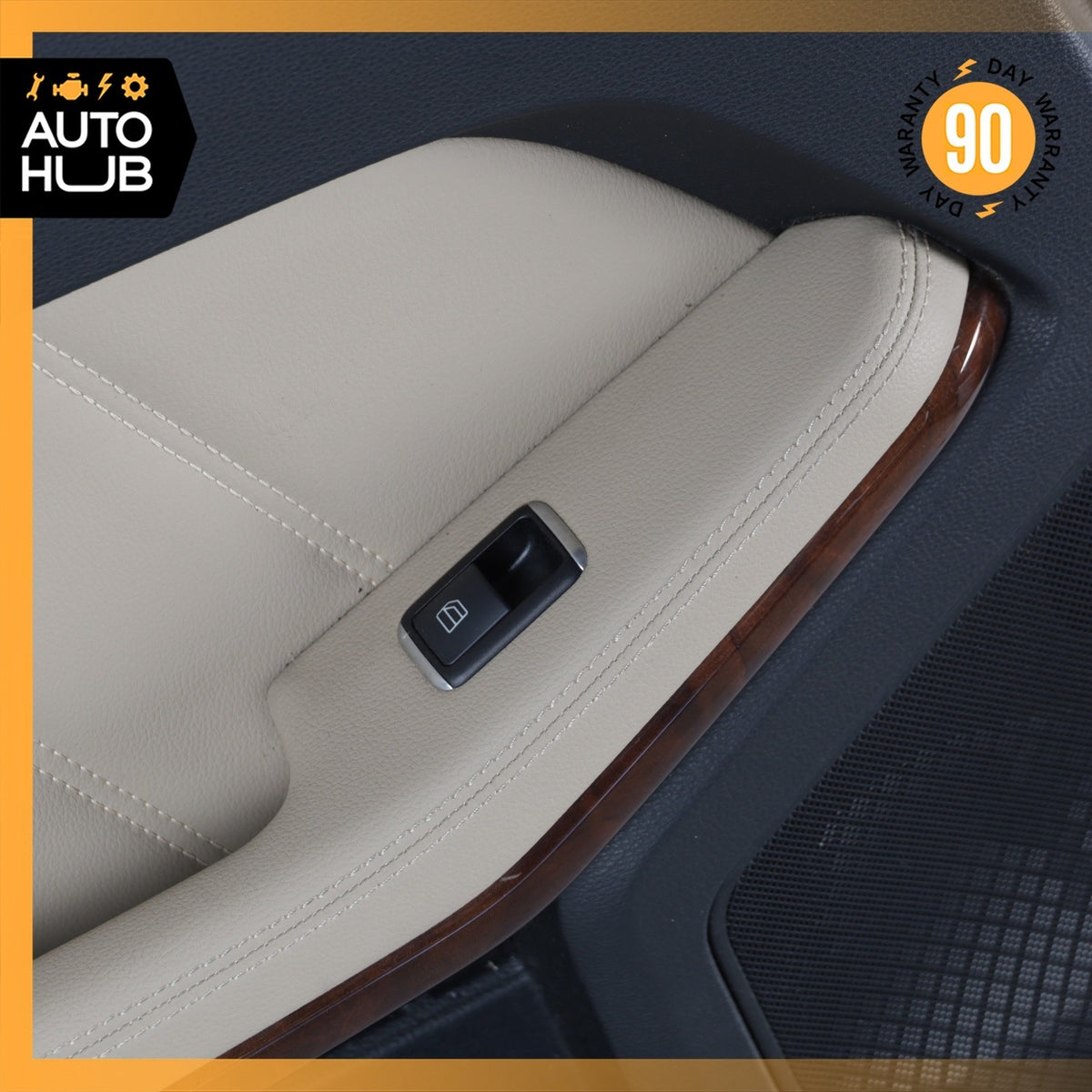 10-13 Mercedes W212 E350 E550 Rear Left Driver Side Interior Door Panel OEM 78k - photo 9