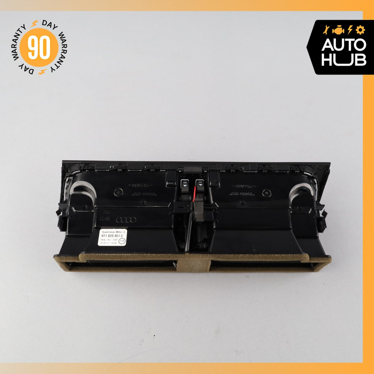 Audi B8 A4 Front Dashboard Center Dual A/C AC Air Vent 8T1820951C OEM - photo 10