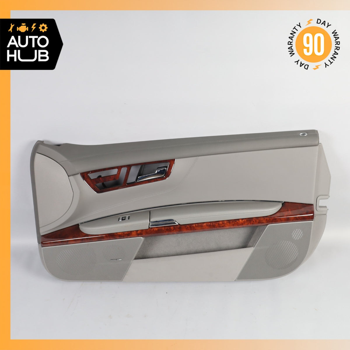 07-10 Mercedes W216 CL550 Front Right Passenger Interior Door Panel Gray OEM - photo 1