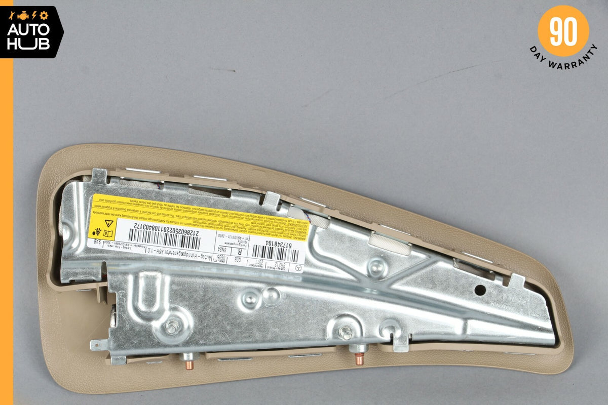10-18 Mercedes W212 E350 CLS550 Seat Side Airbag Air Bag Front Right Beige OEM - photo 6