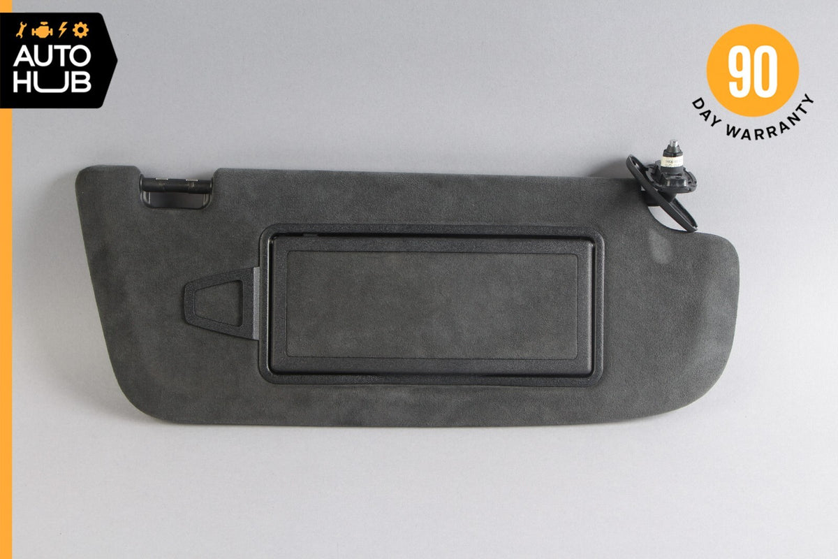 Mercedes W216 CL63 CL550 Right Side Sun Visor Shade Sunvisor Black Suede OEM 44k - photo 1
