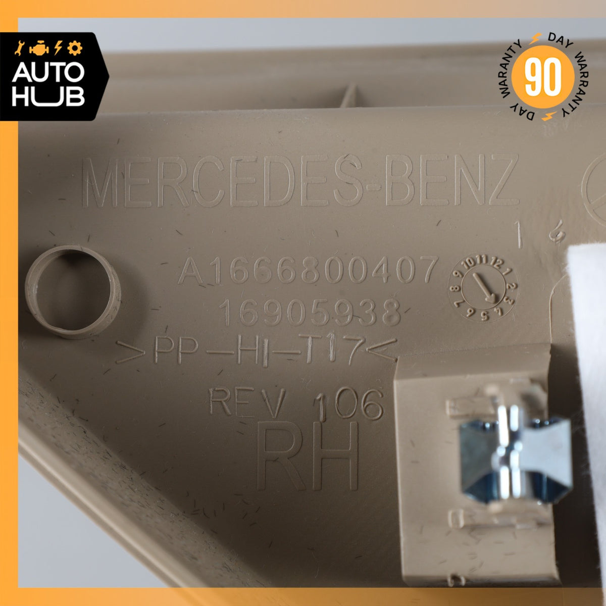 12-19 Mercedes W166 ML350 GLS550 Dashboard Dash Board Right Side Trim OEM - photo 11