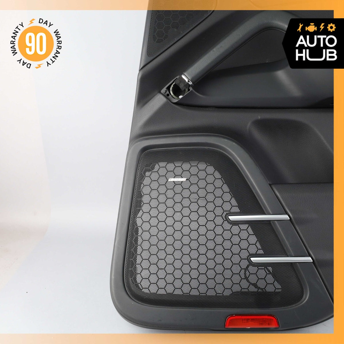 11-18 Porsche Cayenne 958 GTS Rear Right Side Interior Door Panel Black OEM 82k - photo 7