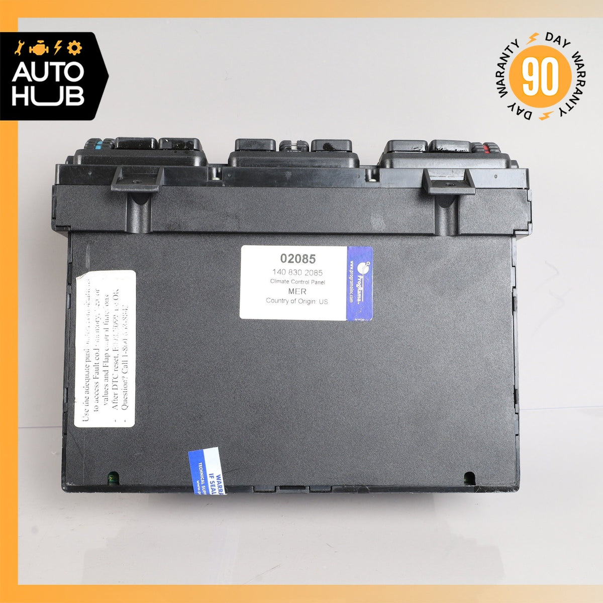 92-95 Mercedes W140 S320 S600 A/C AC Heater Climate Control Switch OEM - photo 12