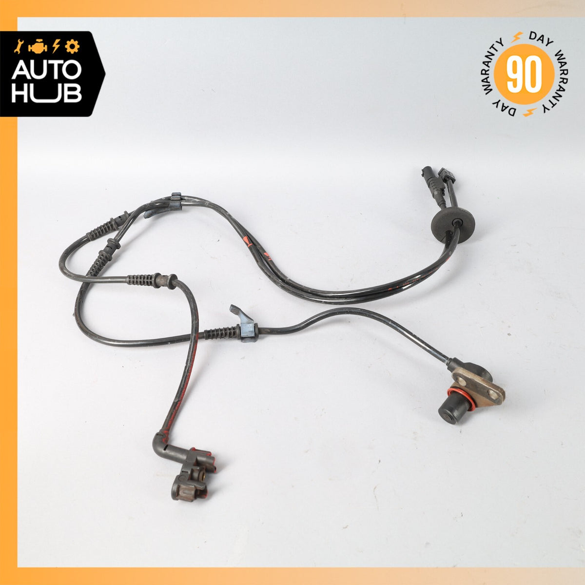93-02 Mercedes R129 SL500 500SL Front Left Wear & ABS Wheel Speed Sensor OEM - photo 2