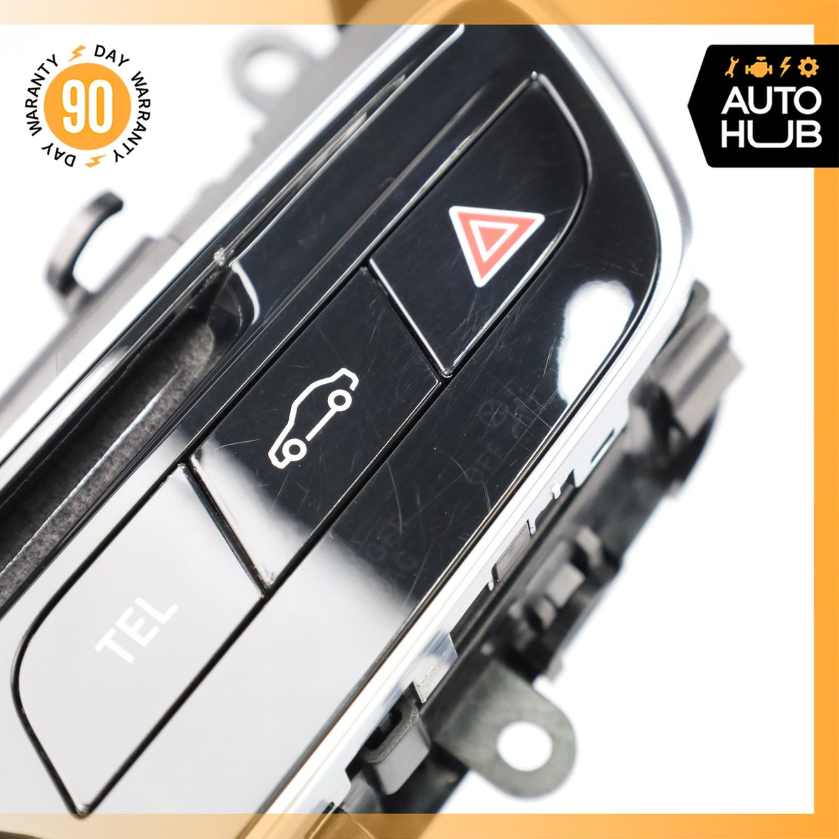 15-19 Mercedes W205 C300 Center Dashboard Hazard Control Switch OEM 73k - photo 8