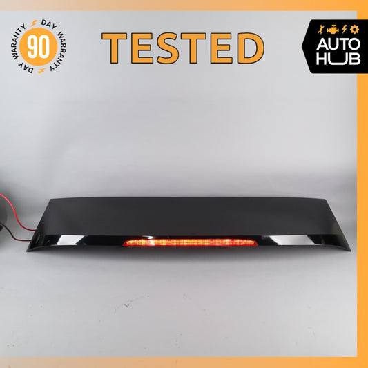 14-21 BMW i3 I01 Hybrid Trunk Lid Molding Trim Spoiler Wing Black OEM - photo 1