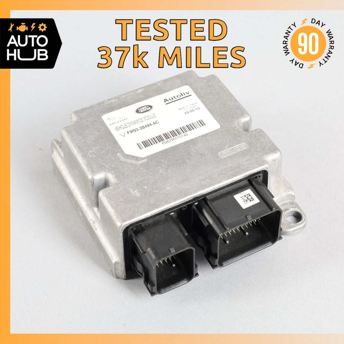 16-19 Jaguar X351 XJ Air Suspension Dynamics Control Module OEM 37k - photo 1