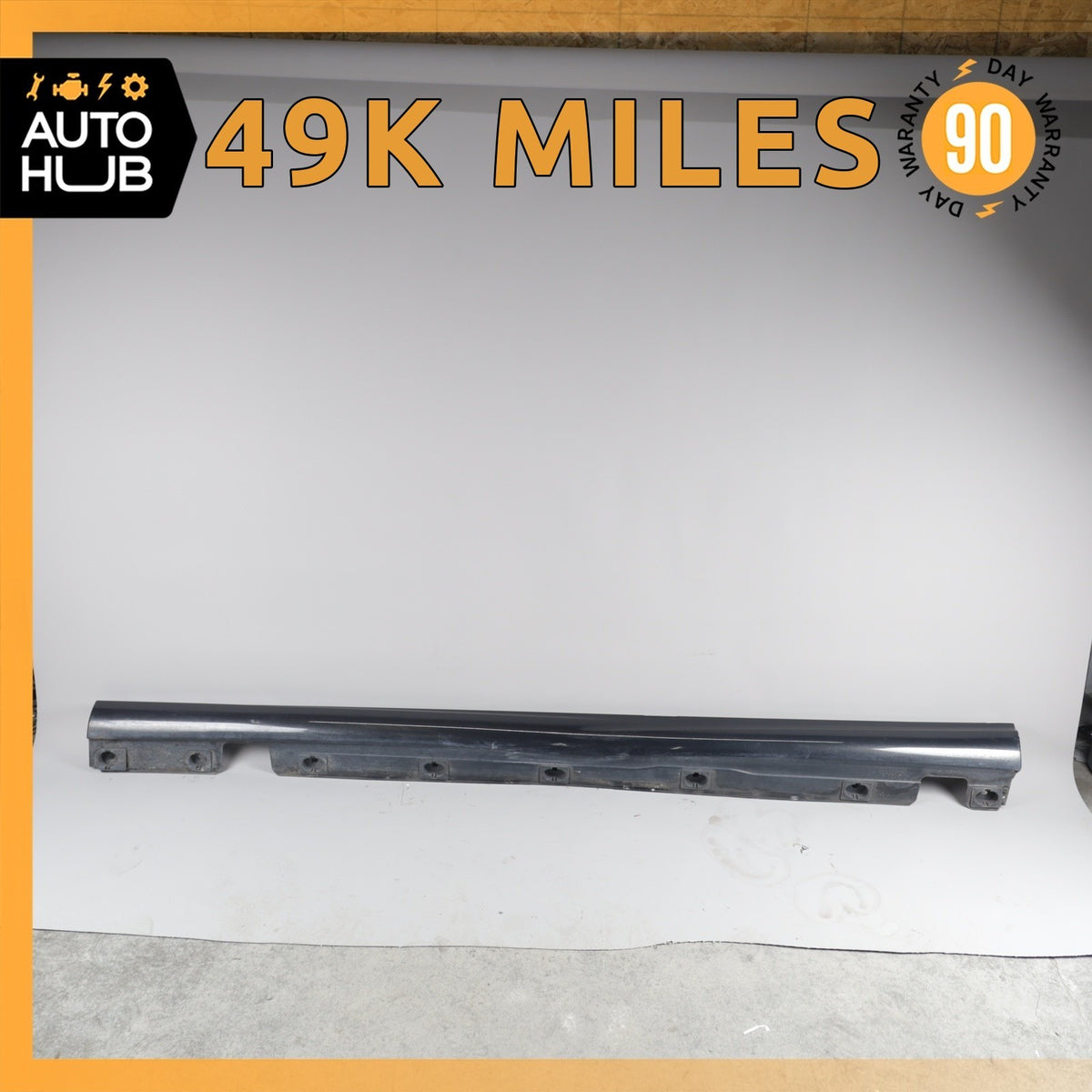 07-13 Mercedes W221 S550 S400 AMG Sport Left Side Skirt Rocker Panel Molding OEM - photo 1