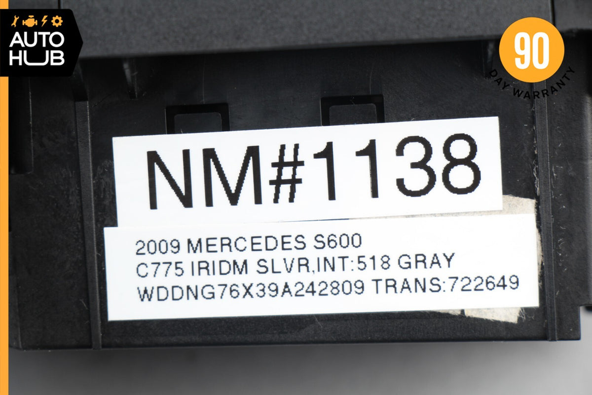 07-09 Mercedes W221 S600 S65 AMG Rear Left Side Door Ashtray Ash Tray OEM - photo 12