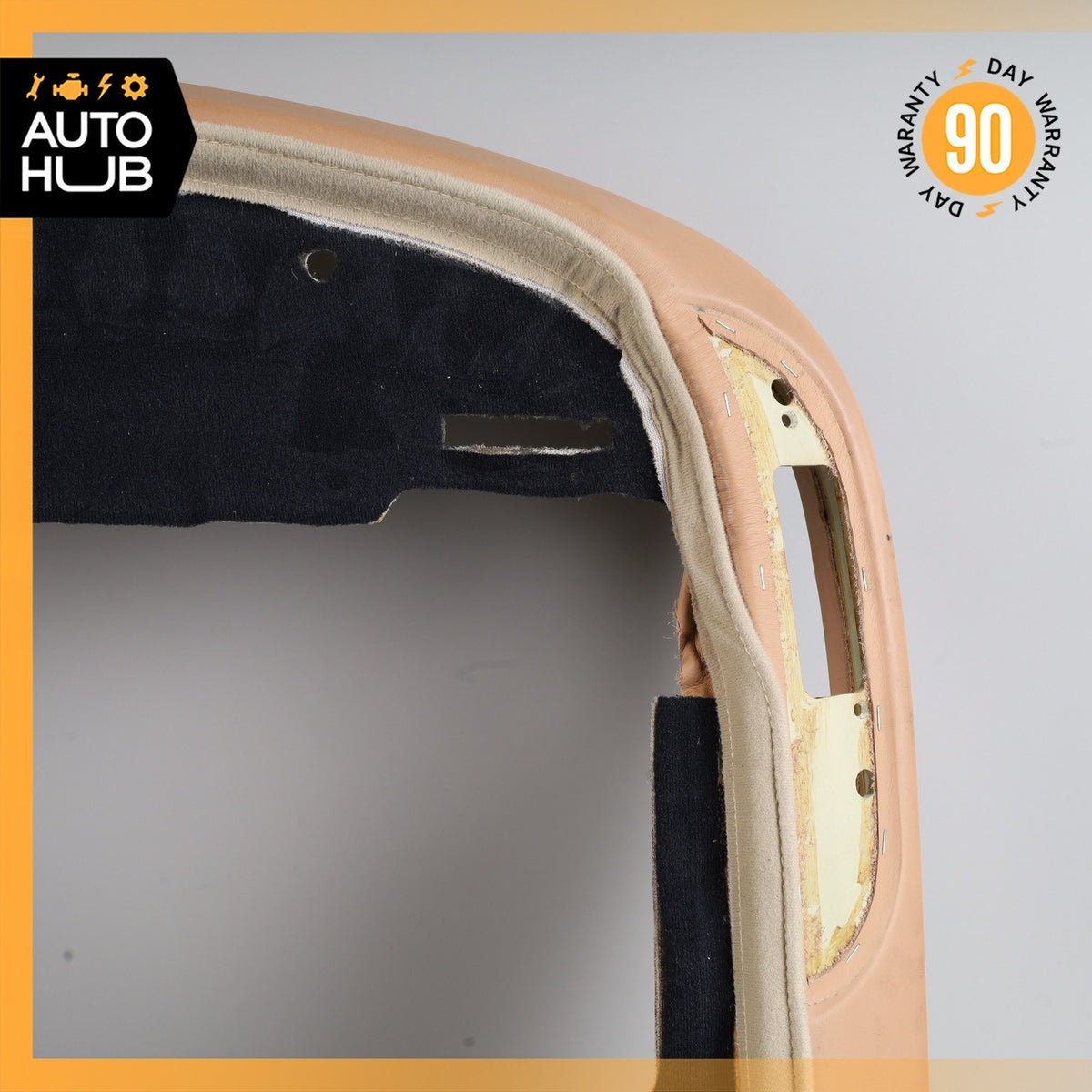 00-02 Bentley Arnage Front Right Lower Bottom Seat Trim Cover Brown OEM 50k - photo 22