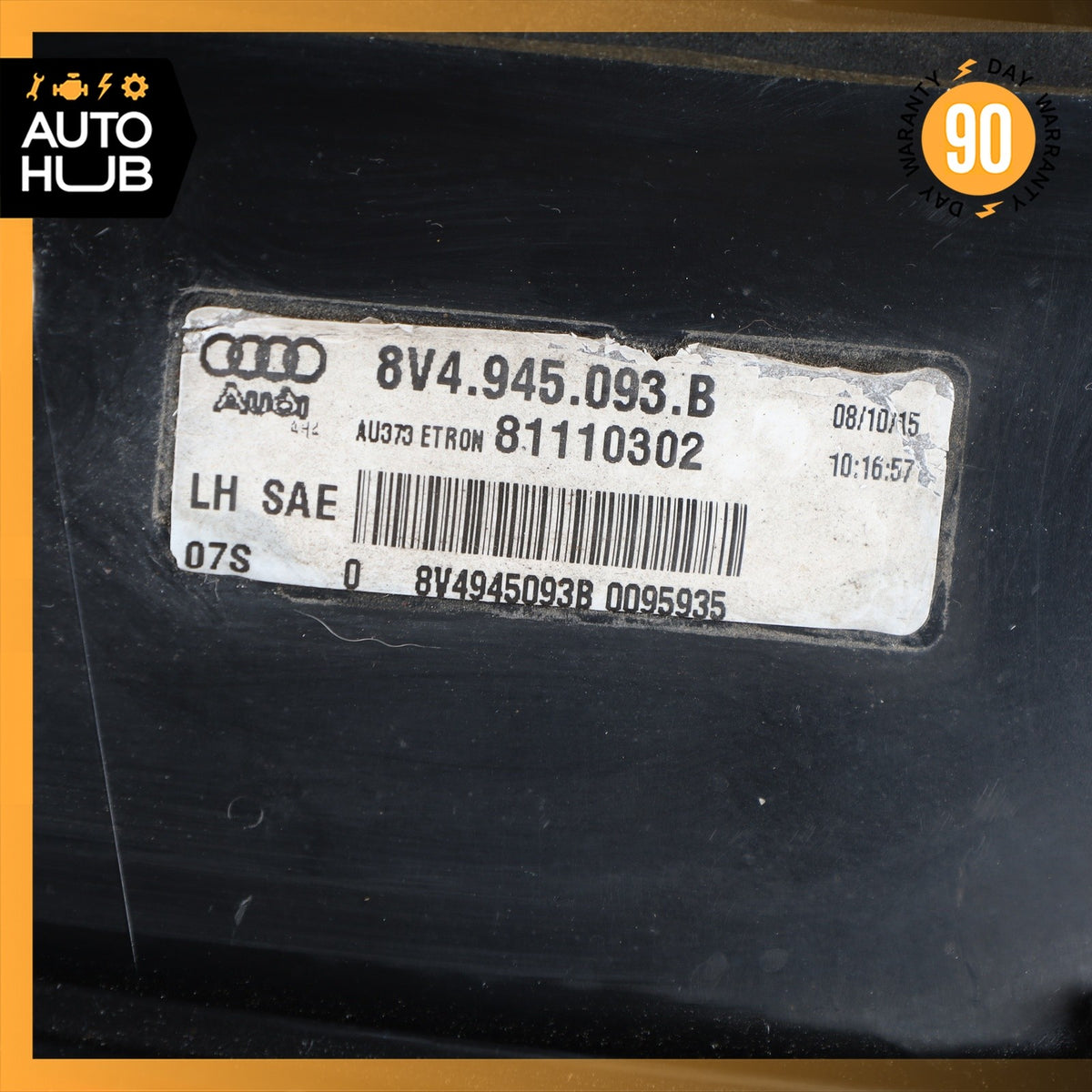 16-18 Audi 8V A3 E-Tron Rear Left Driver Side Inner Tail Light Lamp OEM 78k - photo 14