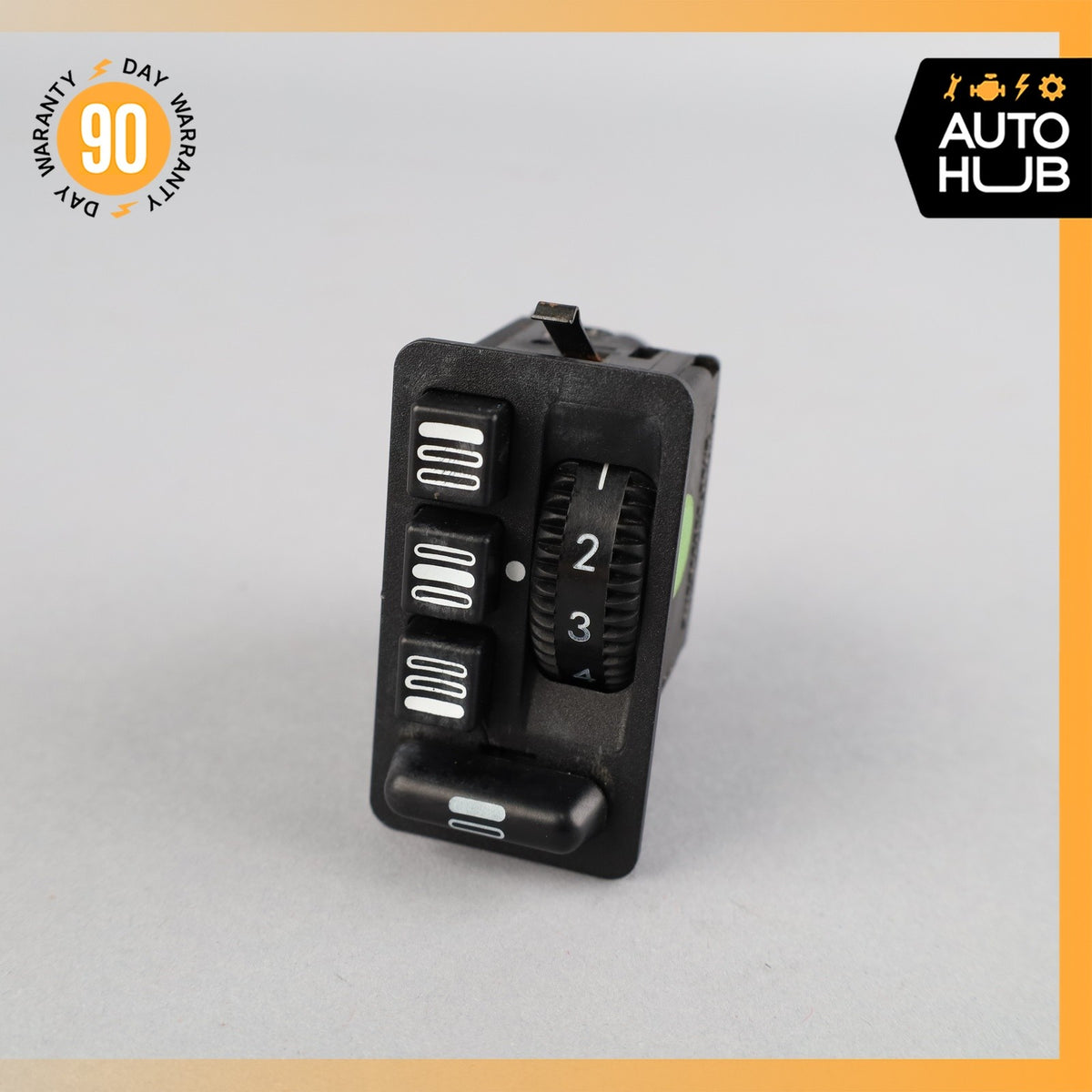 90-99 Mercedes W140 CL600 Front Seat Lumbar Control Switch 1408000578 OEM - photo 2