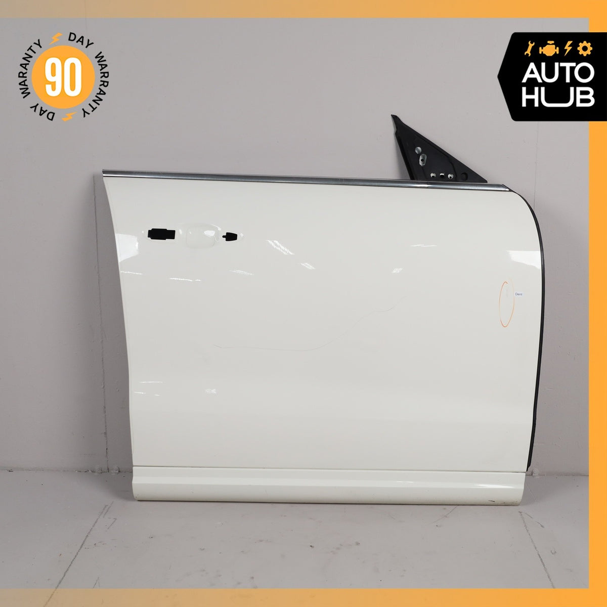 17-22 Maserati Levante M161 Front Right Passenger Side Door Shell White OEM 89k - photo 1