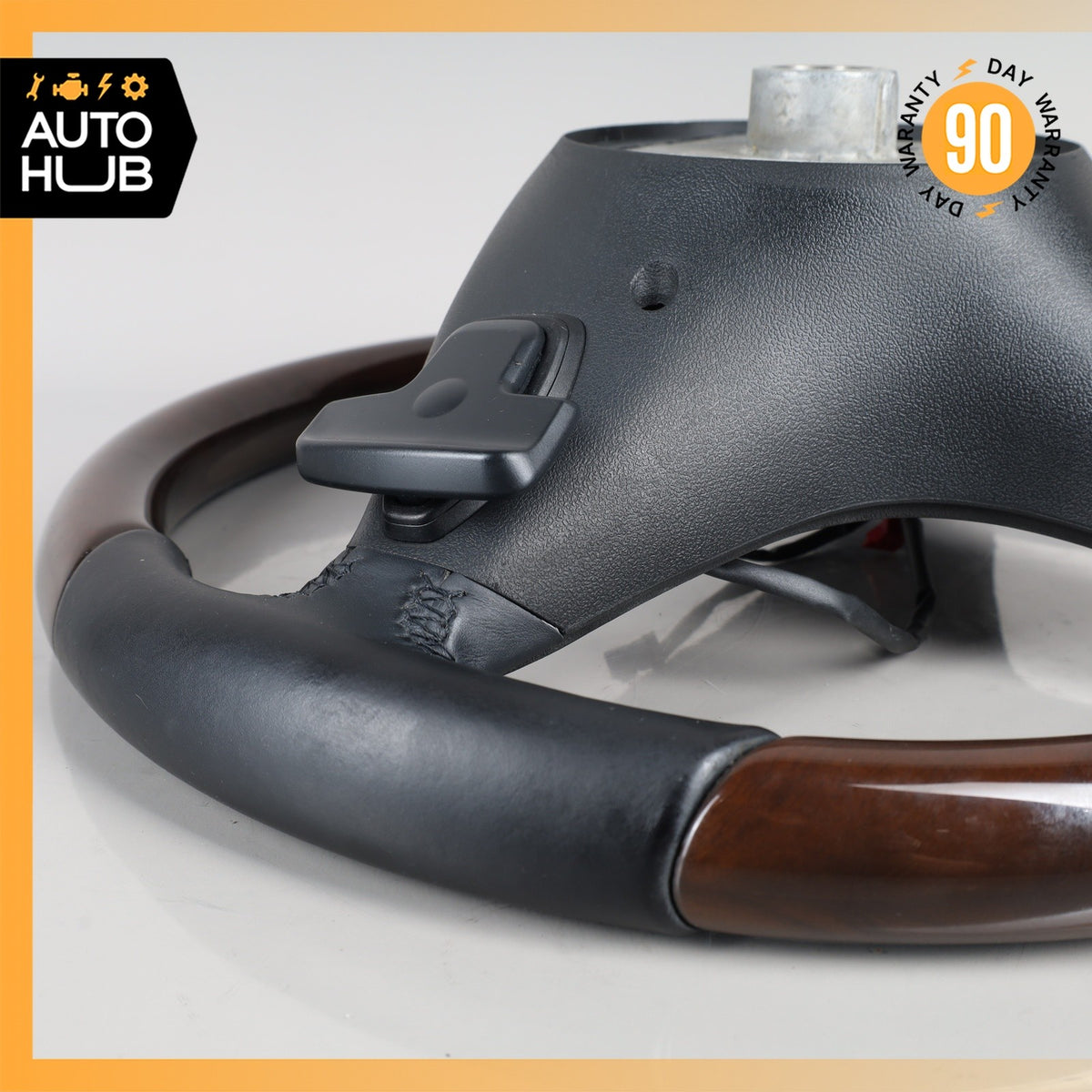 08-12 Mercedes W207 E550 C300 Driving Steering Wheel Wood w/Paddle Shifters OEM - photo 22