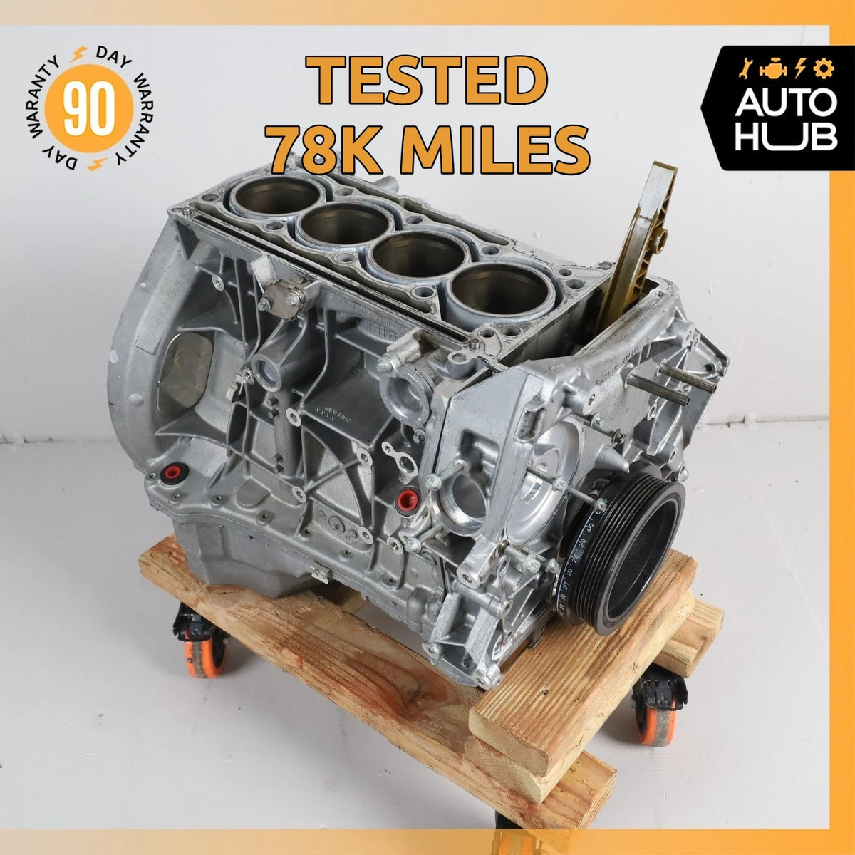 12-15 Mercedes W204 C250 SLK250 M271 1.8L Engine Motor Block 271.860 OEM - photo 1