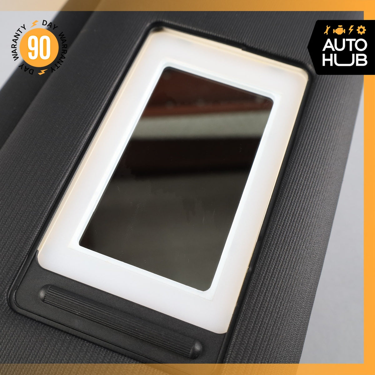 11-18 Porsche Cayenne 958 S Sun Visor Sunvisor Front Right Side Black OEM - photo 12