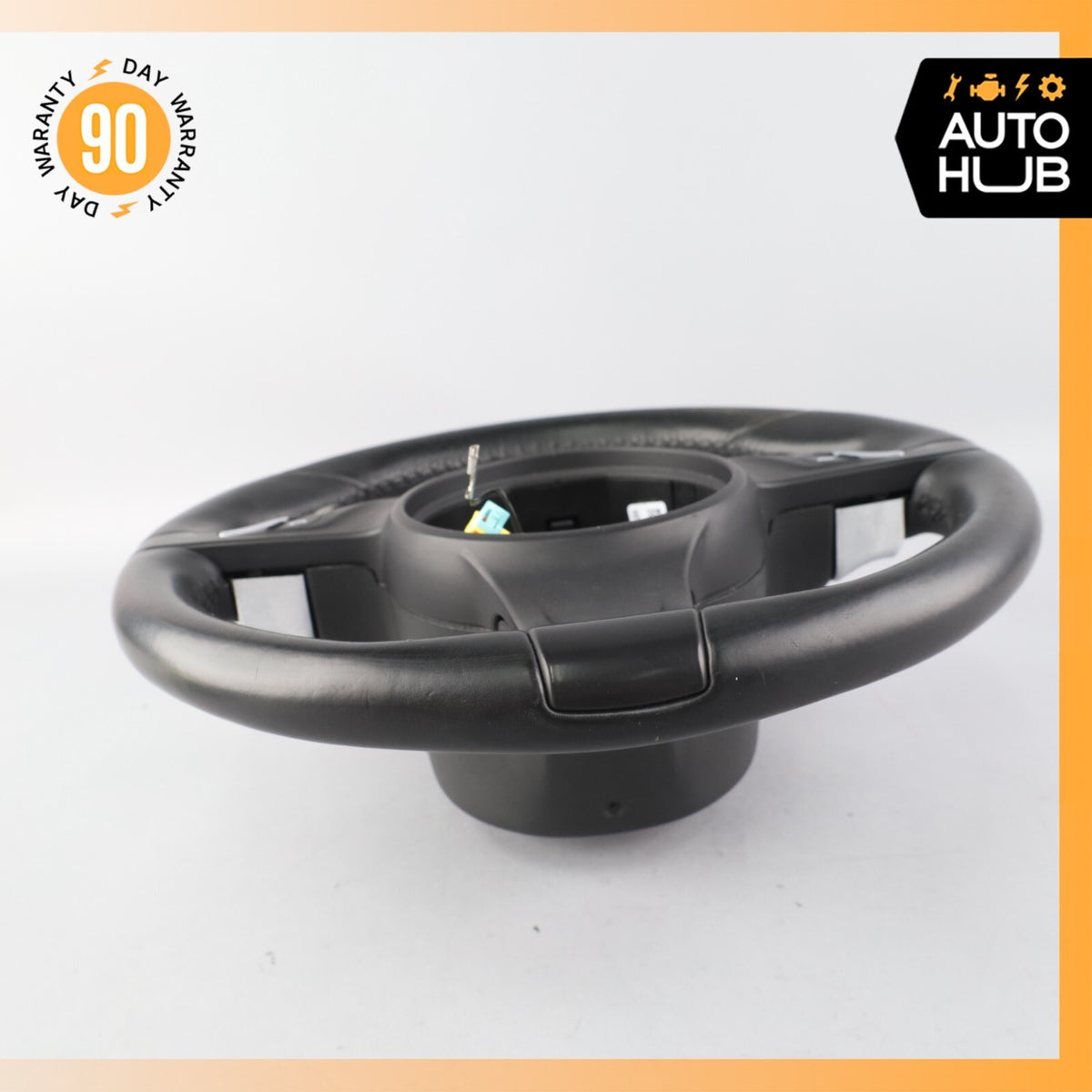 11-14 Porsche Cayenne 958 GTS Steering Wheel w/ Paddle Shifters Black OEM 82k - photo 22