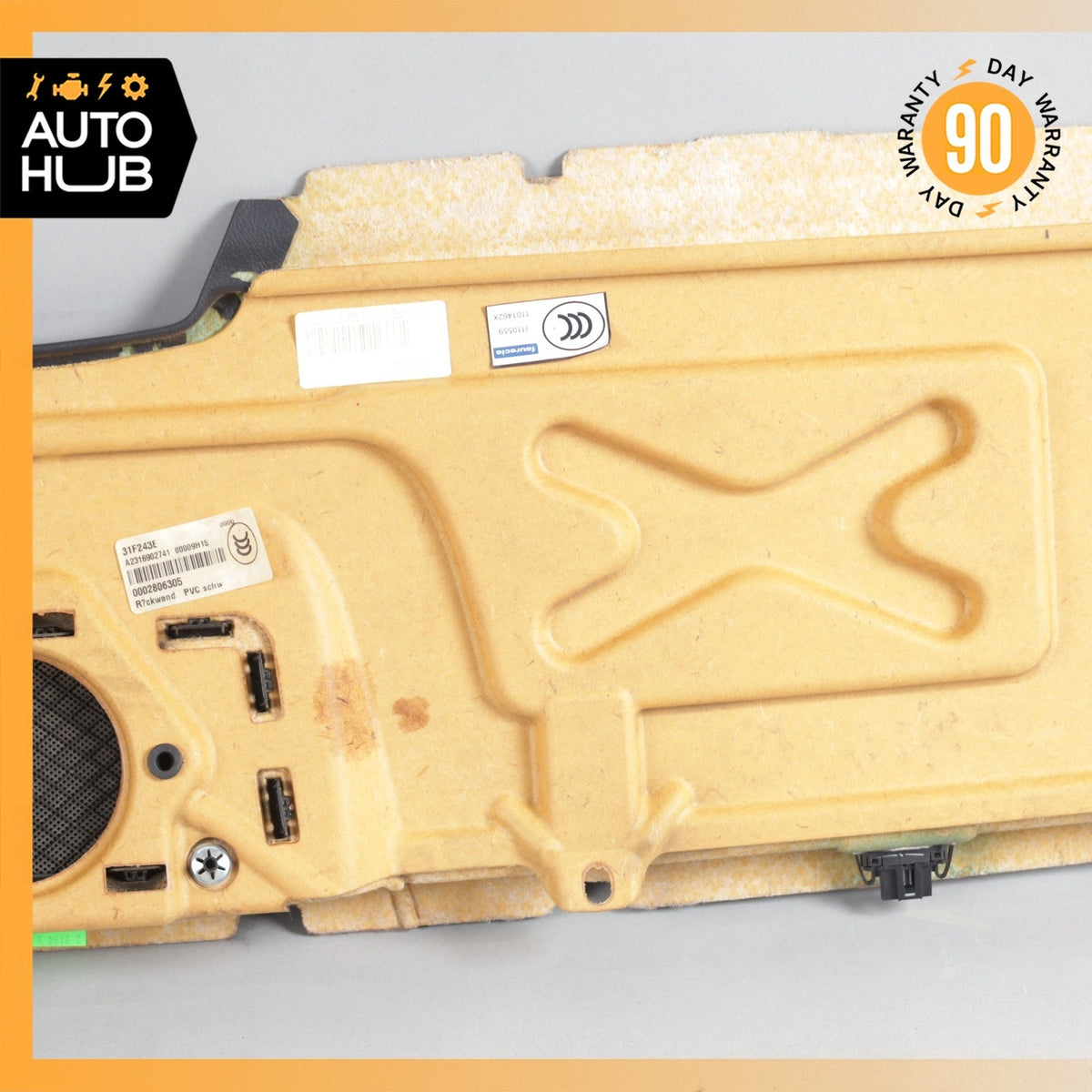 Mercedes R231 SL550 Rear Trunk Parcel Shelf Panel Trim 2316902741 OEM - photo 17