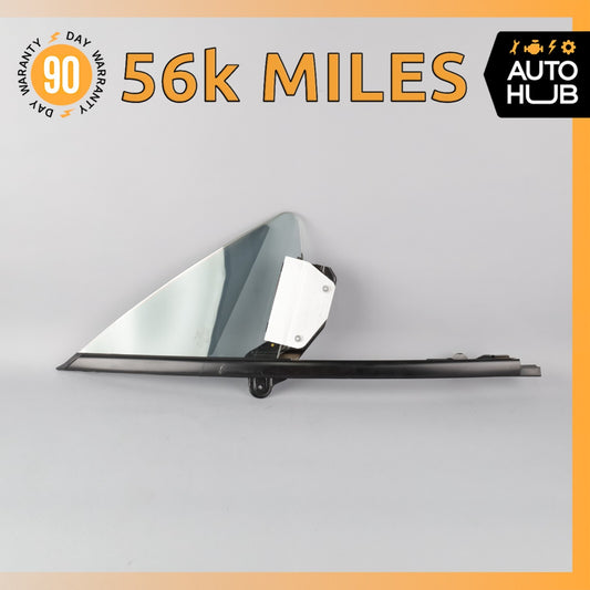 03-17 Bentley Continental GT Front Right Side Door Vent Window Glass OEM 56k - photo 1