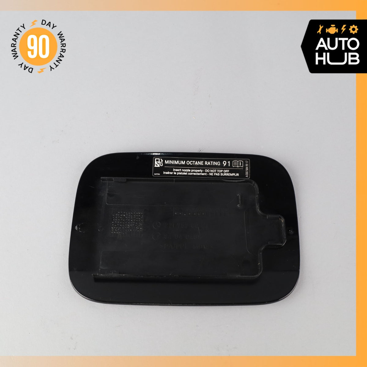 07-13 Mercedes W221 S550 S400 S63 AMG Fuel Door Lid Gas Tank Cover OEM - photo 4