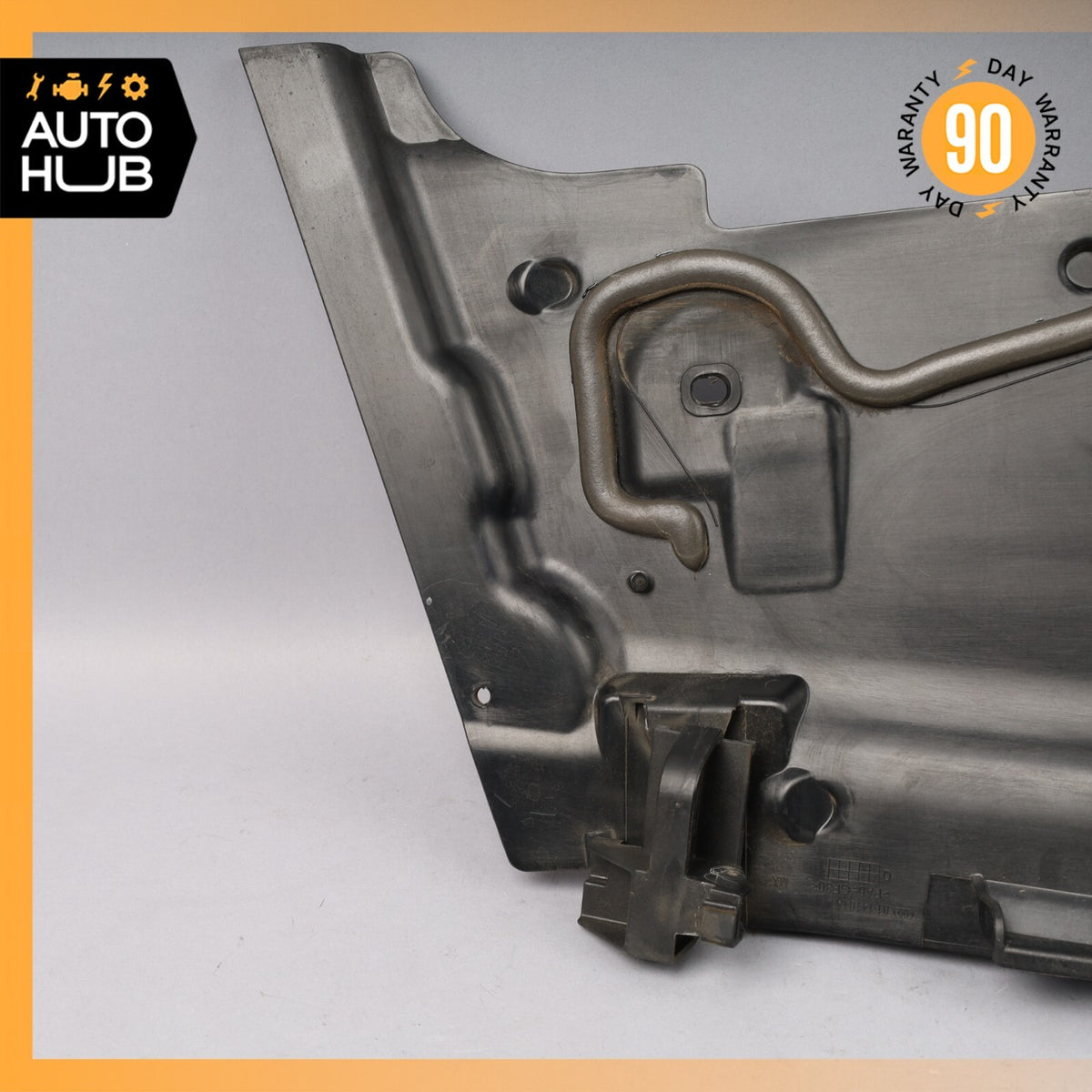 15-20 Mercedes W205 C300 M274 Front Right Engine Partition Shield OEM 41k - photo 5