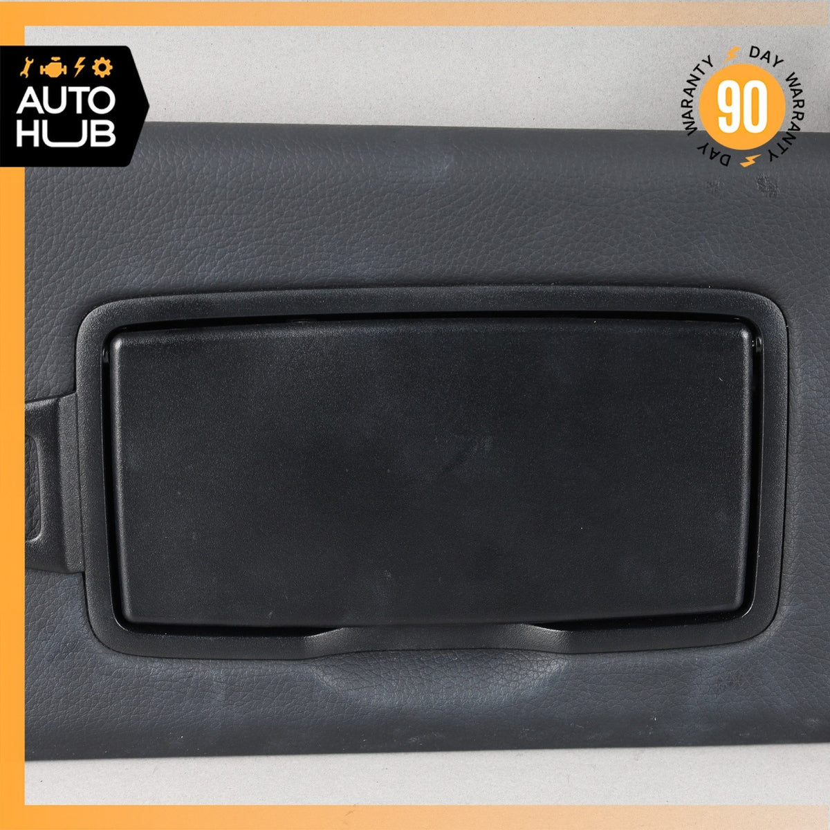 Mercedes W238 E400 C300 Right Passenger Side Sunvisor Sun Visor Black OEM - photo 4