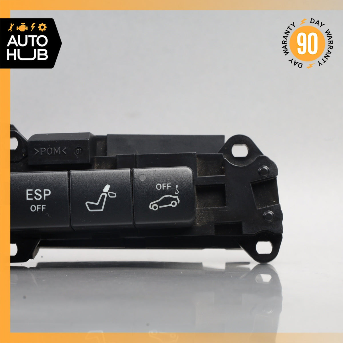03-06 Mercedes W215 CL600 CL55 AMG Dashboard Control Switch Panel 2158209210 OEM - photo 5