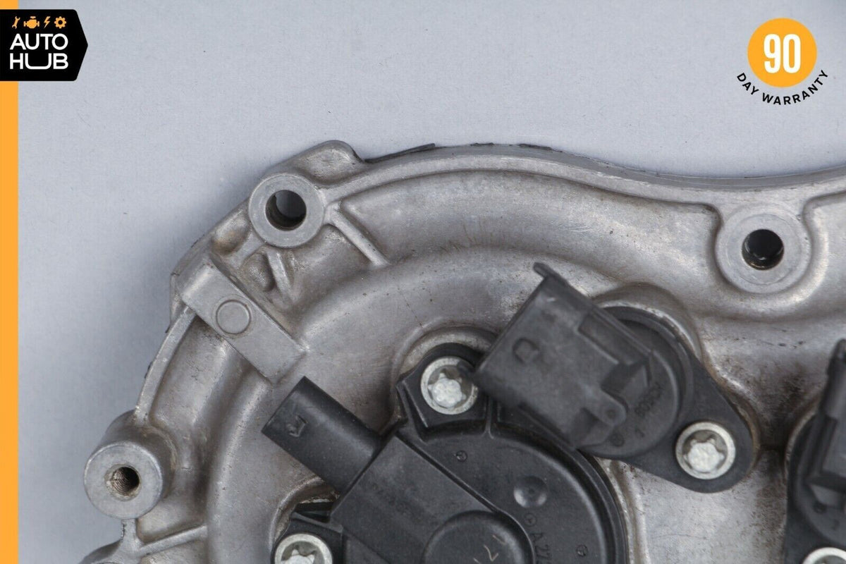Mercedes W221 S550 C300 E350 Front Right Engine Timing Chain Cover Plate OEM - photo 5