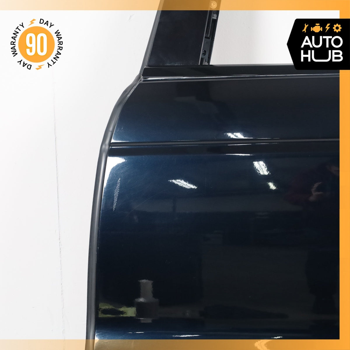 14-22 LR Range Rover Sport L494 Rear Left Driver Side Door Panel Shell Black OEM - photo 7