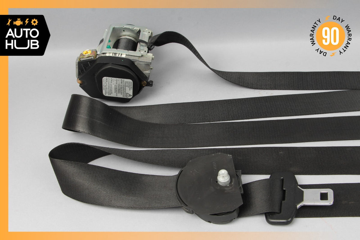06-13 Mercedes W164 ML350 R350 GL450 Front Right Seat Belt Seatbelt Black OEM - photo 3