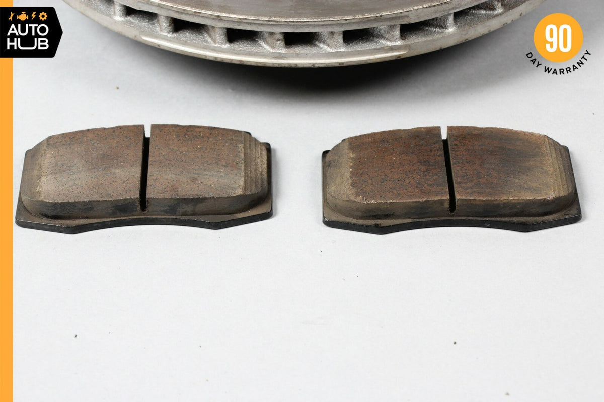 03-06 Mercedes R230 SL500 Front Brake Rotor Disc Set of 2 With Pads OEM - photo 7