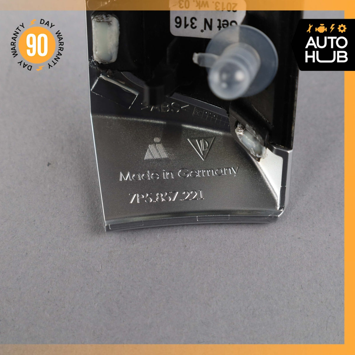 11-18 Porsche Cayenne 958 GTS Dashboard Ignition Switch Cover Trim OEM - photo 7