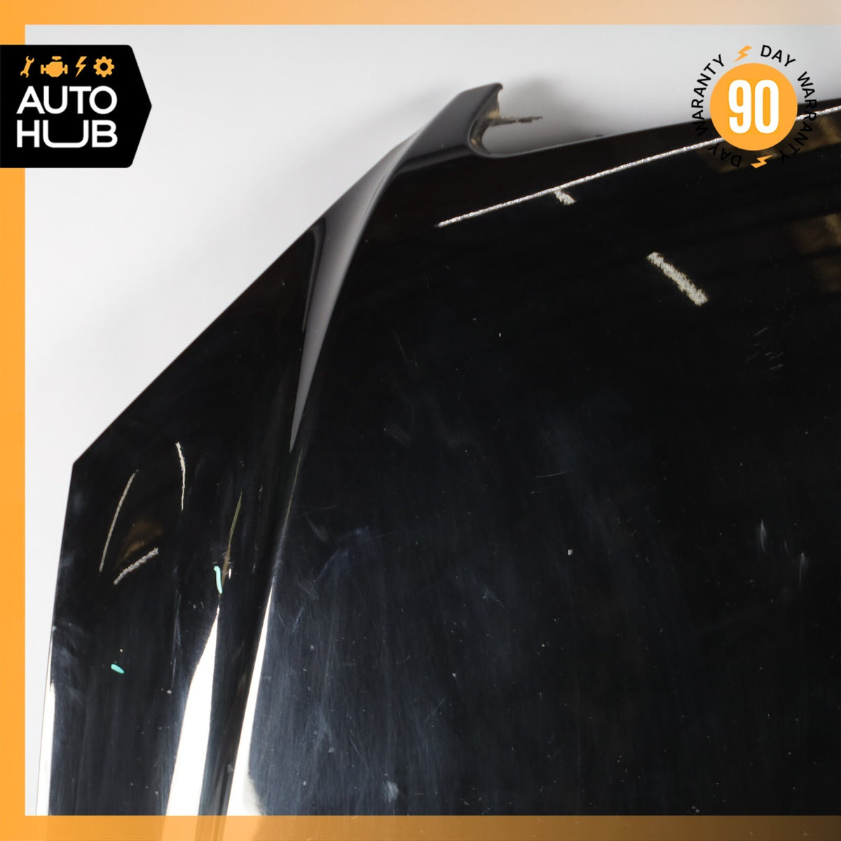 07-13 Mercedes W221 S550 S600 S350 Hood Panel Assembly Black OEM - photo 2