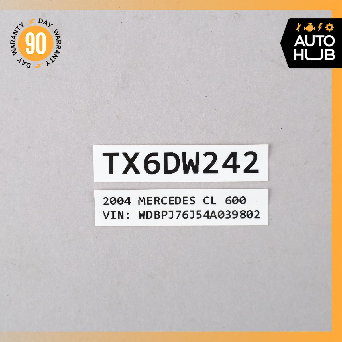Mercedes W215 CL600 S55 AMG ABC Suspension Active Body Control Module OEM - photo 9