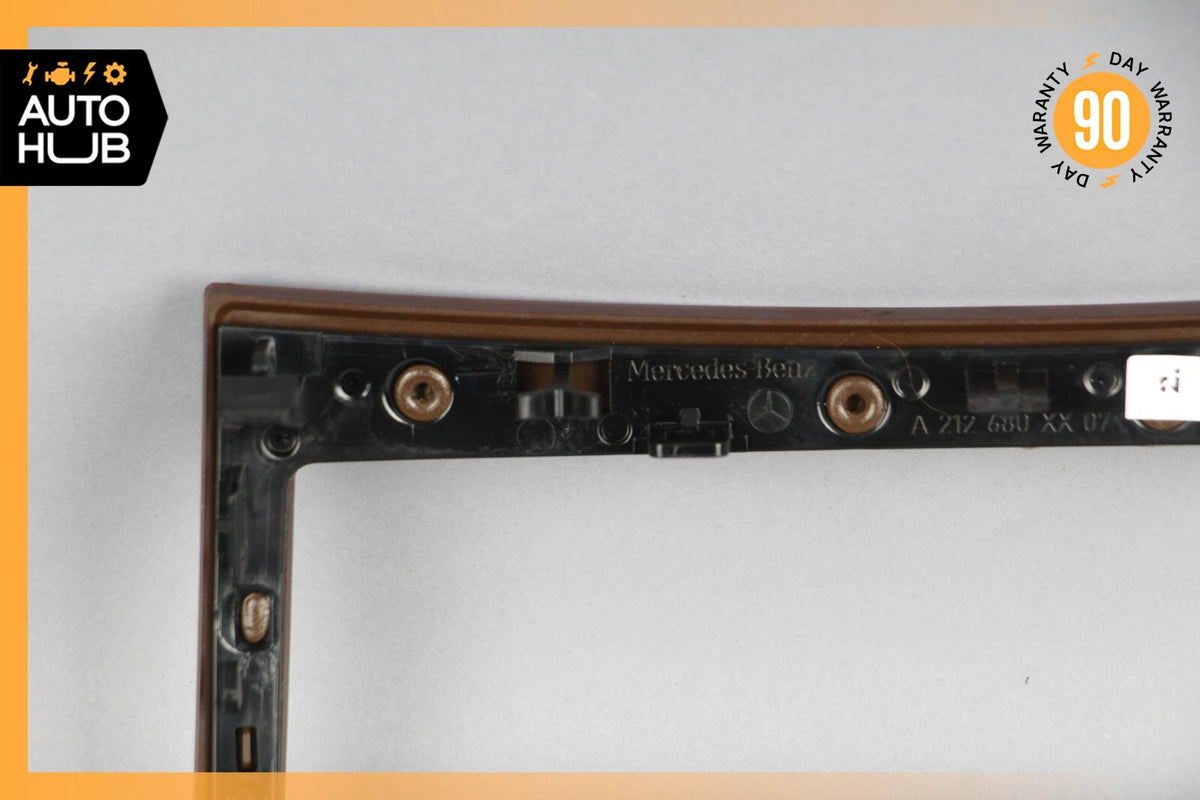 10-13 Mercedes W212 E350 E550 AC A/C Climate Control Switch Trim Bezel OEM 63k - photo 7