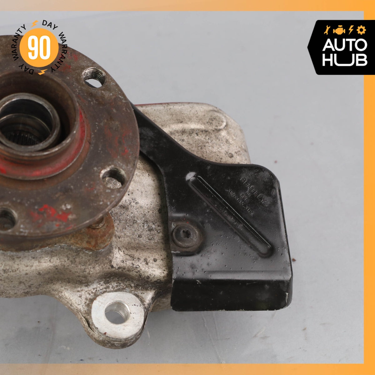 Bentley Continental Flying Spur Front Right Side Spindle Knuckle Hub OEM 53k - photo 2