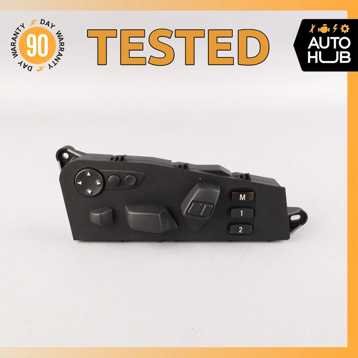 BMW E60 535i Front Left Side Memory Seat Adjustment Control Switch OEM - photo 1