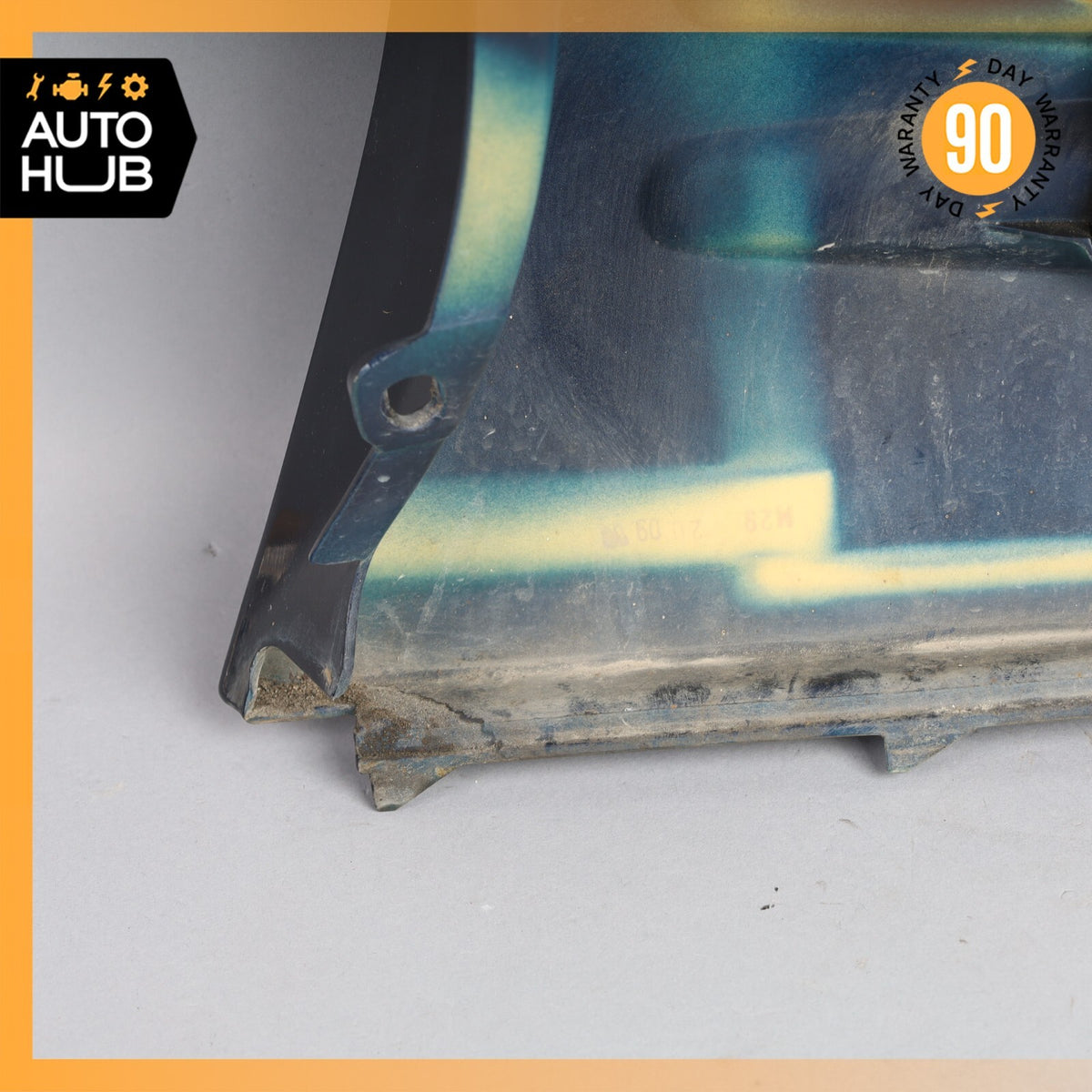 96-02 Mercedes R129 SL500 SL320 Front Left Driver Side Fender Molding Blue OEM - photo 10