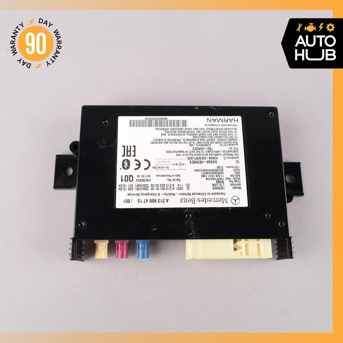 Mercedes W213 E43 AMG GLC300 Bluetooth Telematic Control Module 2139003917 OEM - photo 7