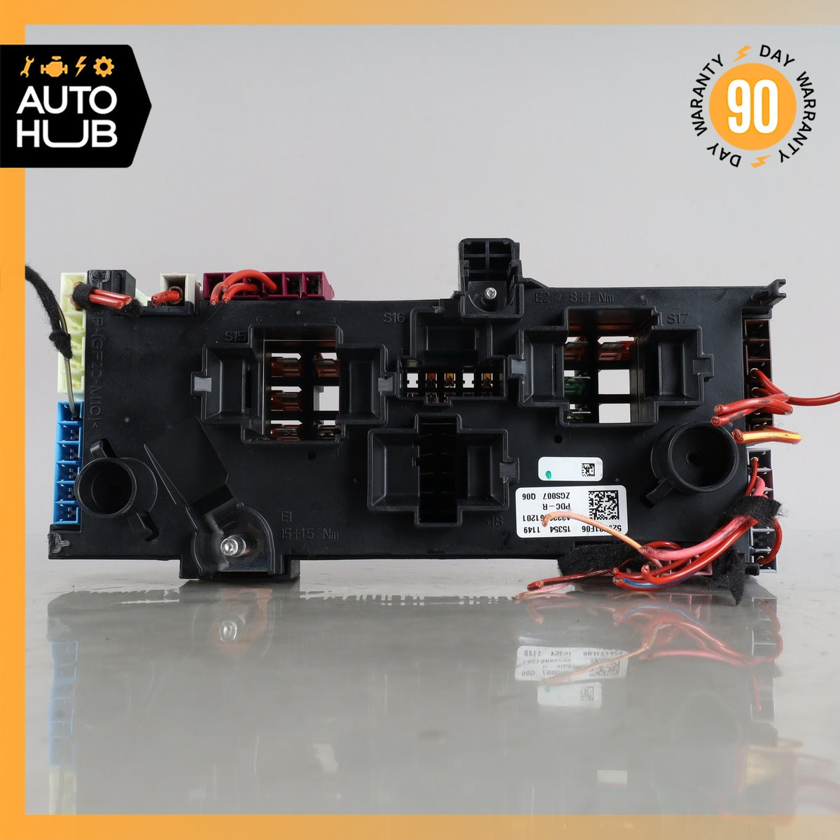 14-17 Mercedes W222 S550e S600 S63 AMG Rear Trunk Fuse Box Module 2229061201 OEM - photo 6
