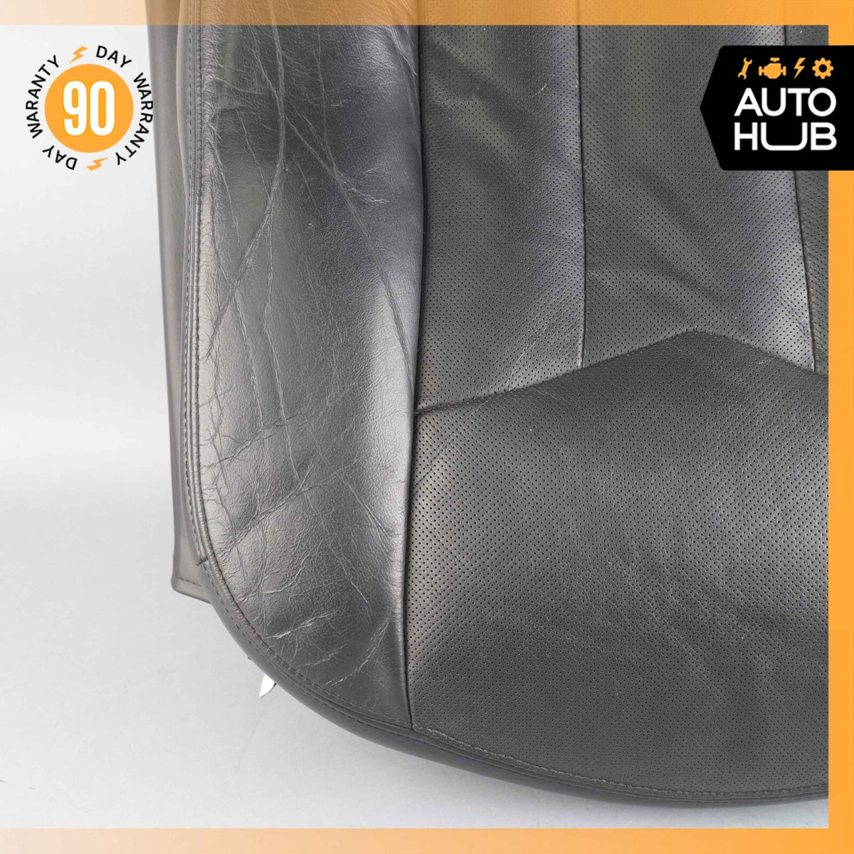 04-08 Cadillac XLR Right Passenger Bottom Lower Seat Cushion Black OEM - photo 5