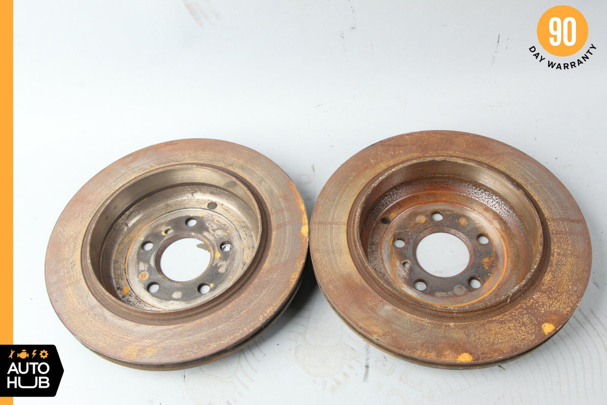 06-13 Mercedes W251 R350 ML450 Rear Brake Rotors Disc Left and Right Set OEM - photo 8