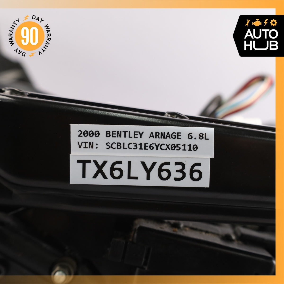 00-09 Bentley Arnage / RR Seraph Front Right Seat Rail Track Frame w/ Motors OEM - photo 18