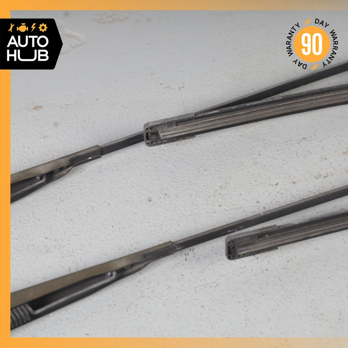 Bentley Eight Mulsanne Windshield Washer Wiper Arm Blade Set OEM 56k - photo 11